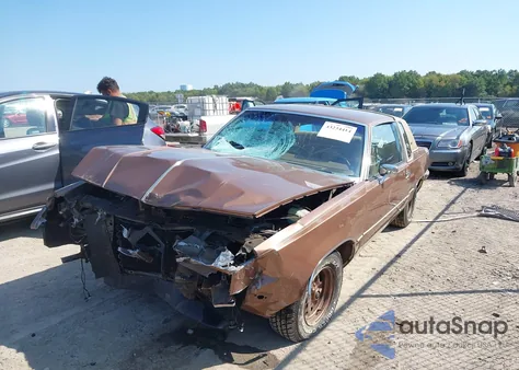 1985 Oldsmobile Cutlass Supreme из США, поврежденный, VIN 1G3GR47Y6FP336579